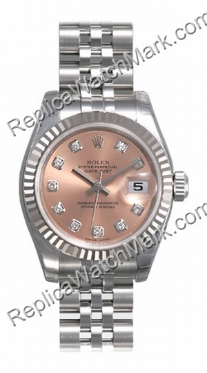 Rolex Oyster Perpetual Lady Datejust Ladies Watch 179.174 PDJ-