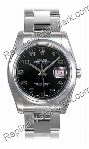 Rolex Oyster Perpetual Datejust Mens Watch 116200-BKAO - Cliquez sur l'image pour la fermer