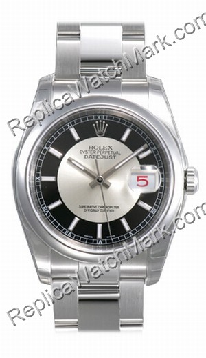 Rolex Oyster Perpetual Datejust Mens Watch 116200-BKRSO - Cliquez sur l'image pour la fermer