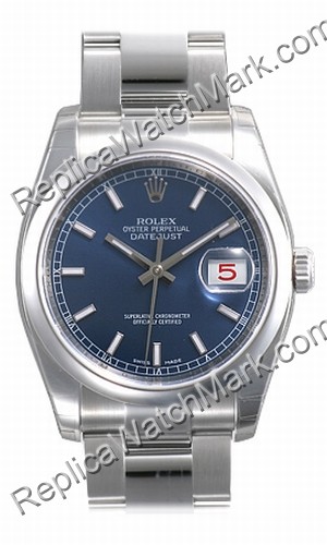 Rolex Oyster Perpetual Datejust Мужские часы 116200-BLSO - закрыть