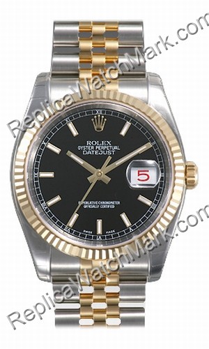 Rolex Oyster Perpetual Herrenuhr 116233-BKSJ - zum Schließen ins Bild klicken