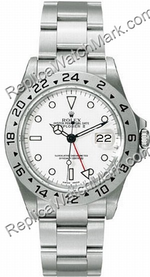 Suíça Rolex Oyster Perpetual Explorer II Mens Watch 16570-WSO  Clique na imagem para fechar