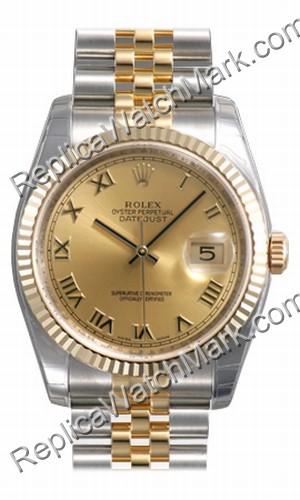 Suíça Rolex Oyster Perpetual Datejust Mens Watch 116.233-CORJ