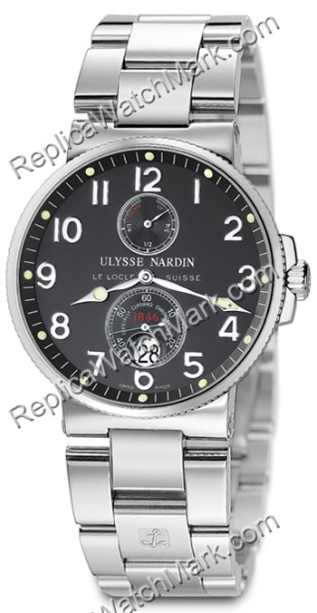 Ulysse Nardin Maxi Marine Chronometer Mens Watch 263-66-7.62 - Cliquez sur l'image pour la fermer