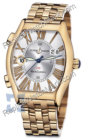 Ulysse Nardin Michelangelo Gigante UTC Dual Time Mens Watch 226-