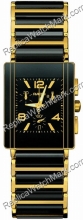 18kt Cronografo Rado Integral Oro Giallo Mens Black Ceramic Watc 18kt Cronografo Rado Integral Oro Giallo Mens Black Ceramic Watc