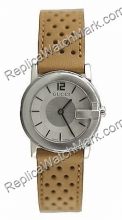 Gucci 101G Ladies Brown Round perforato Watch 101.502 Gucci 101G Ladies Brown Round perforato Watch 101.502