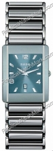 Rado Integral Platinum-tone Ceramic Blue Mens Watch R20484202  Rado Integral Platinum-tone Ceramic Blue Mens Watch R20484202