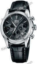 Oris Artelier Mens Chronograph Watch 676.7547.40.54.LS Oris Artelier Mens Chronograph Watch 676.7547.40.54.LS