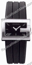 G Gucci Watch-100G Mens Steel Watch pulseira de borracha YA10030 G Gucci Watch-100G Mens Steel Watch pulseira de borracha YA10030