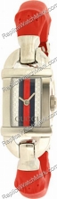 Gucci 6800 Ladies Red Steel Bambu ver YA068552 Gucci 6800 Ladies Red Steel Bambu ver YA068552