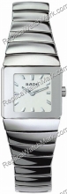 Rado Sintra Platinum tom de cerâmica Mini Ladies Watch R13334142 Rado Sintra Platinum tom de cerâmica Mini Ladies Watch R13334142