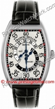 Franck Muller Complicações Cintree curvex 7880 D Prata GT de RH Franck Muller Complicações Cintree curvex 7880 D Prata GT de RH
