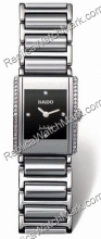 Rado Integral Ladies Diamond Silver Ceramic Watch R20430732 Rado Integral Ladies Diamond Silver Ceramic Watch R20430732