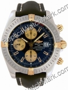 Breitling Windrider Evolution Chronomat Ouro Amarelo 18kt Mens S  Breitling Windrider Evolution Chronomat Ouro Amarelo 18kt Mens S