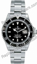 Suíça Rolex Oyster Perpetual Submariner Mens Steel Watch Data 16 Suíça Rolex Oyster Perpetual Submariner Mens Steel Watch Data 16
