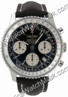 Masculinos Breitling Navitimer Black Steel Watch A2332212-B6-435  Masculinos Breitling Navitimer Black Steel Watch A2332212-B6-435