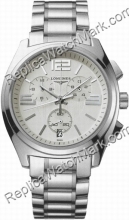 Longines Cronógrafo Quartz Lungomare L3.633.4.76.6  Longines Cronógrafo Quartz Lungomare L3.633.4.76.6