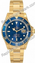 Suíça Rolex Oyster Perpetual Date Submariner 18kt Gold Mens Watc Suíça Rolex Oyster Perpetual Date Submariner 18kt Gold Mens Watc