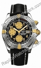 Breitling Windrider Evolution Chronomat Ouro Amarelo 18kt Mens S  Breitling Windrider Evolution Chronomat Ouro Amarelo 18kt Mens S