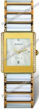 Rado Интегральные Superjubile Алмазная 18kt желтого золота Перл-тон Ce  Rado Интегральные Superjubile Алмазная 18kt желтого золота Перл-тон Ce