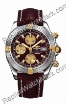 Breitling Windrider Chronomat Evolution 18-каратного желтого золота стали B  Breitling Windrider Chronomat Evolution 18-каратного желтого золота стали B