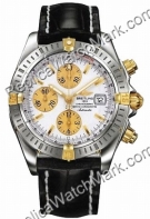 Breitling Windrider Chronomat Evolution 18-каратного желтого золота стали М  Breitling Windrider Chronomat Evolution 18-каратного желтого золота стали М