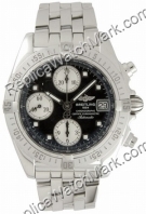 Breitling Chrono Windrider Кабины стали черный Мужские часы A13358  Breitling Chrono Windrider Кабины стали черный Мужские часы A13358
