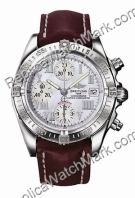 Breitling Chrono Windrider Кабина перламутровый стали Brown M  Breitling Chrono Windrider Кабина перламутровый стали Brown M
